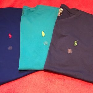 3 NWT Polo Ralph Lauren t shirts